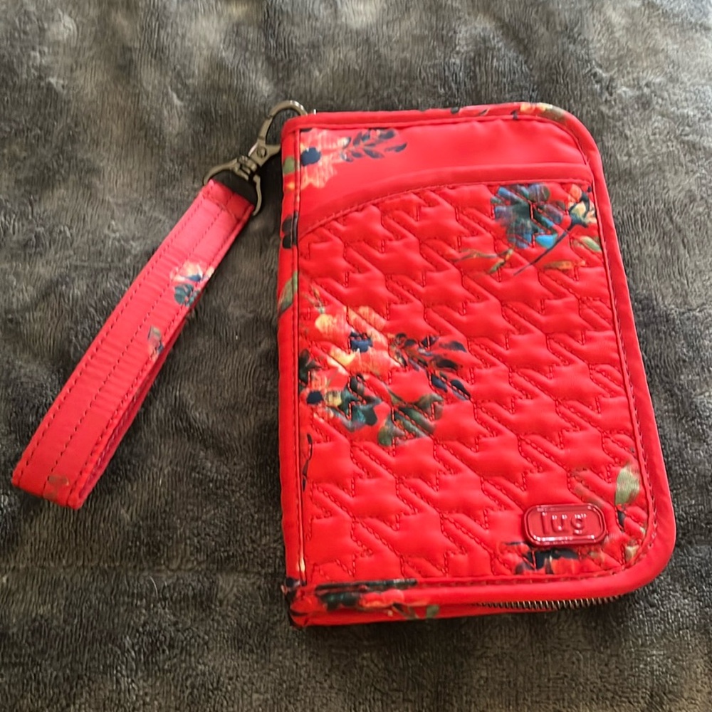 Lug Tandem Zip Wallet